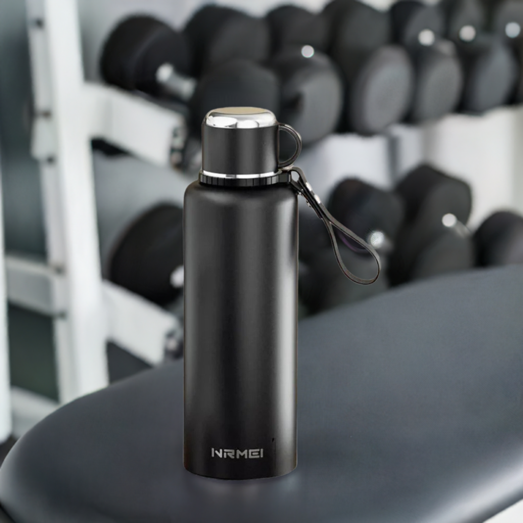 Double-Wall Stainless Steel Thermos Bottle – Large Capacity Vacuum Flask for Tea & Coffee | Insulated Water Bottle & Travel Cup
