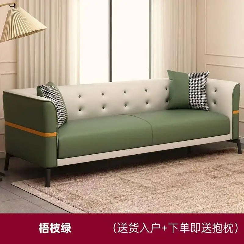Outdoor Cloud Sofa – Minimalist Nordic Lounge Seating for Patio or Living Room | Modern Luxury Wood Frame Couch