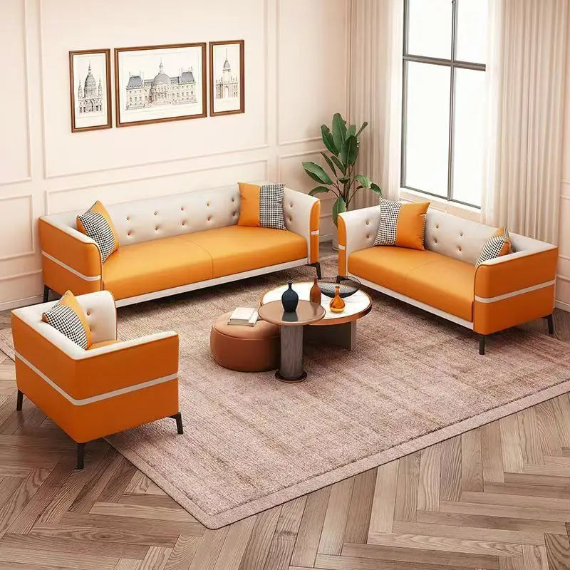 Outdoor Cloud Sofa – Minimalist Nordic Lounge Seating for Patio or Living Room | Modern Luxury Wood Frame Couch