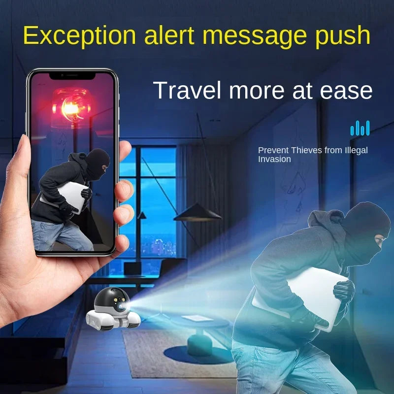 1080P HD WiFi PTZ Smart Security Camera – Auto Tracking Baby & Pet Monitor