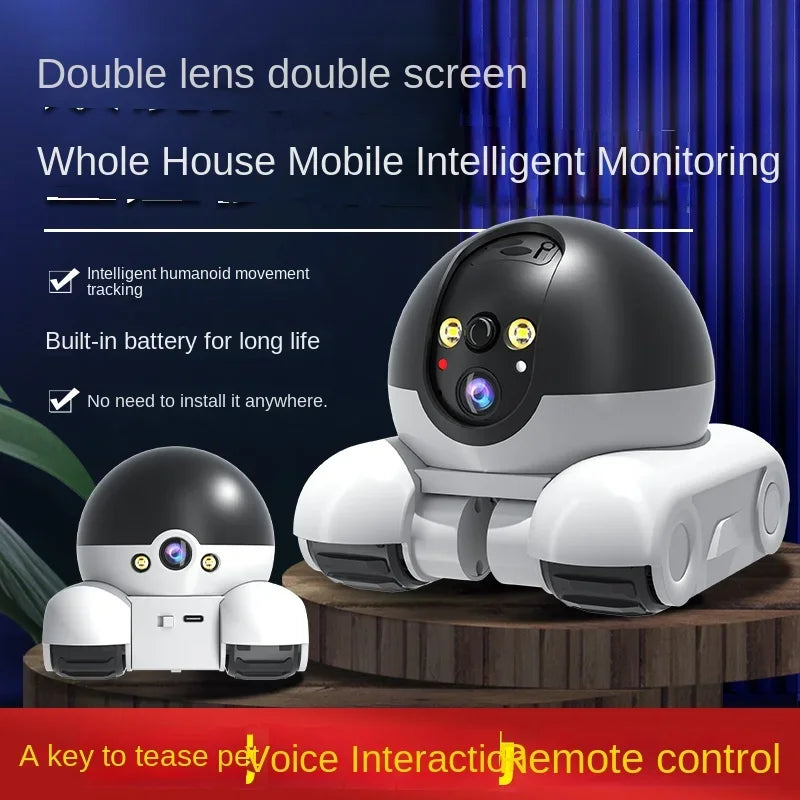 1080P HD WiFi PTZ Smart Security Camera – Auto Tracking Baby & Pet Monitor