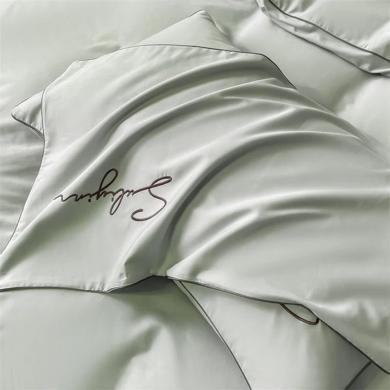 Luxury Egyptian Cotton Embroidered Bedding Set – 400 Thread Count