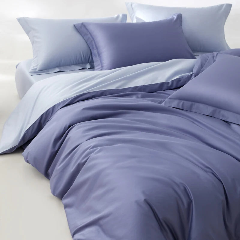 High-End Organic 100% Egyptian Cotton Duvet Cover Set – 800 Thread Count Luxury Bedding