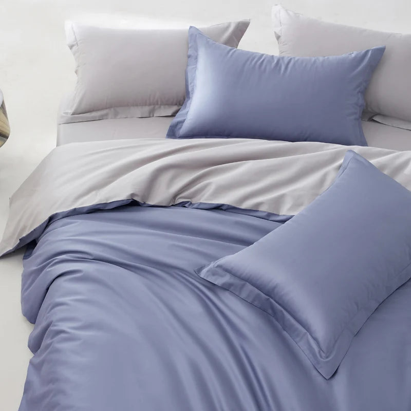 High-End Organic 100% Egyptian Cotton Duvet Cover Set – 800 Thread Count Luxury Bedding