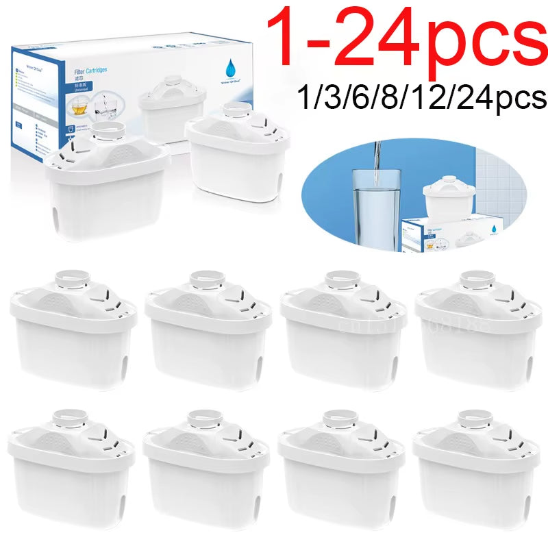 Original BRITA Maxtra+ Water Filter Cartridges – 1 to 24-Pack | Reduces Limescale, Chlorine & Impurities